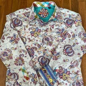 Robert Graham printed button up